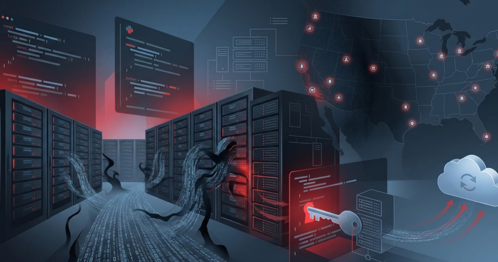 Software system backdoors in U.S.